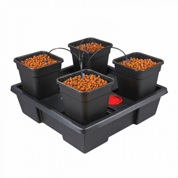 Wilma Tropfsystem 4 x 11 L, 75 x 75 x 20 cm